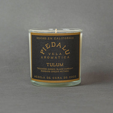 Tulum scented candle in 7 ounce vessel - Piedalu